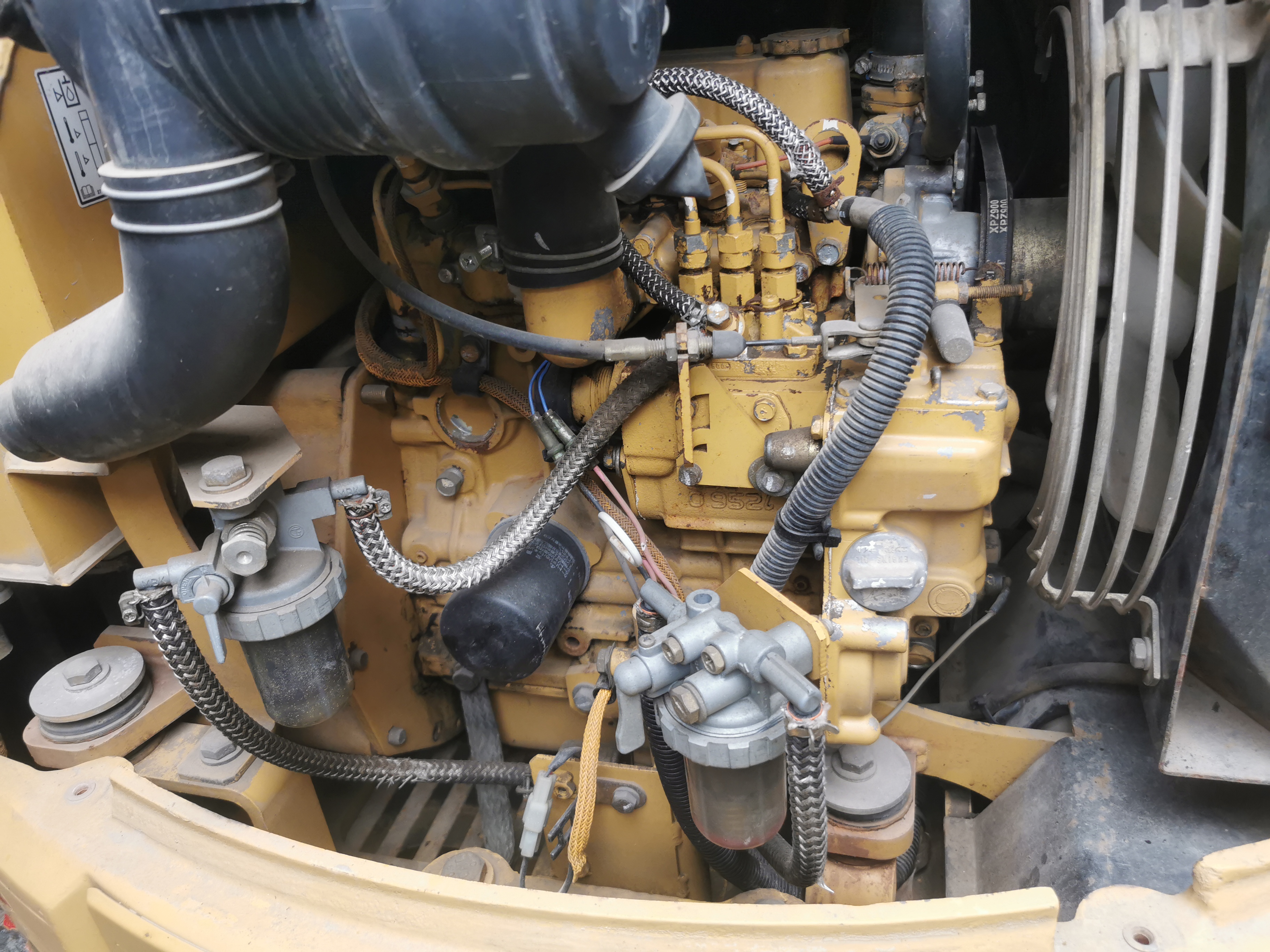 CAT302C Excavator with Original Hydraulic Pump Good Condition 0.04 Bucket Capacity