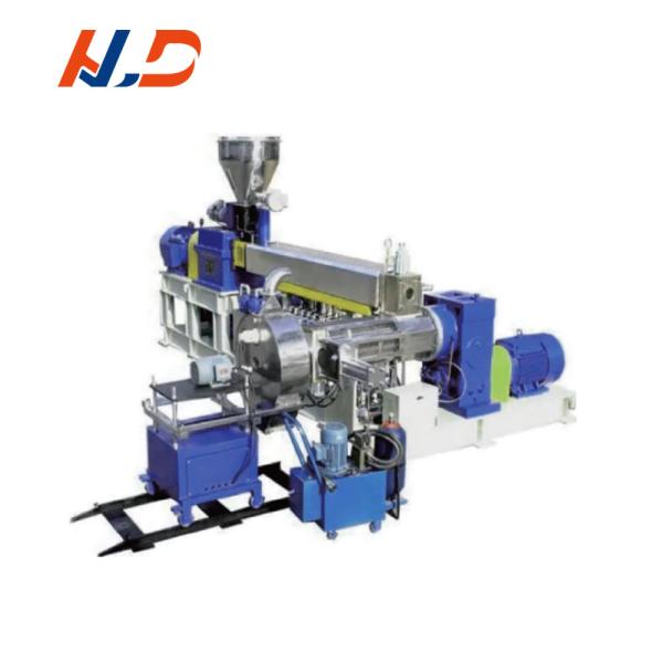 HLD 800-1000kg/h Plastic Pelletizer Single Twin Screw Double Stage Extruder Top