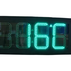 Wholesale 8&quot;-72&quot; Digit Height Outdoor Digital LED Time And Temperature Panel Time Temp Signs from china suppliers