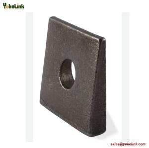 Wholesale 1&quot; Grade F436 Square Beveled Structural Hardened Washer Medium Carbon Steel Plain Finish from china suppliers