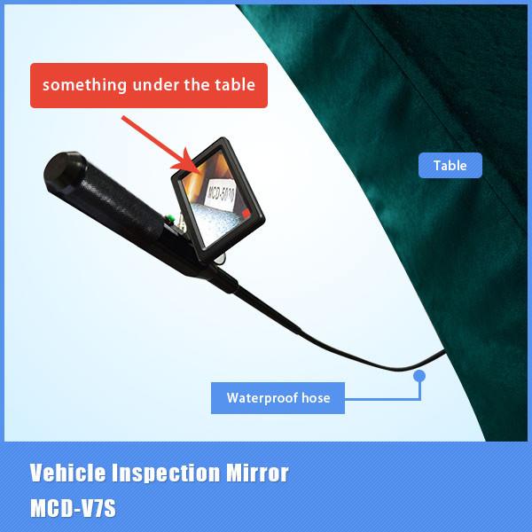 1/4 inch Automotive Inspection Mirror , Arbitrary angle Camera Undercarriage