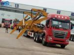 Self Loading Side Loader Container Truck , Side Lifter Trailer For Transport