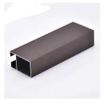 6m Light Bronze Anodized Aluminium Extrusion Profiles For Windows Doors Frame