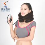 2020Air neck traction travel neck pillow inflatable cervical collar neck brace