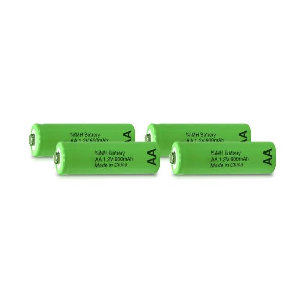 NIMH AA 600MAH 1.2V nimh rechargeable battery ni-mh battery batteries for solar