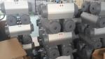 air torque rack and pinion quarter-turn spring return pneumatic rotary actuators