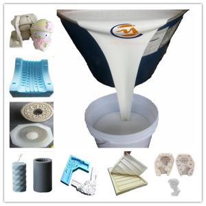 Wholesale Pourable Condensation Curing Two Component Liquid Silicone Rubber 30 Shore A from china suppliers