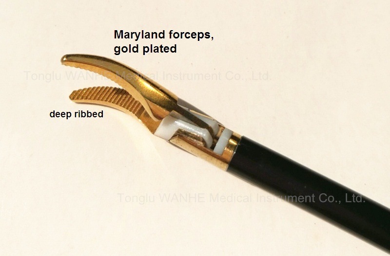 Laparoscopic Instruments Golden Bipolar Coagulating Forceps