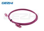 Duplex Fiber Optic Cable LC/PC Uniboot Polarity Interchange LSZH 5m Patch Cable