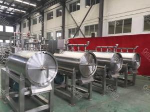 Wholesale Fresh Mango Processing Line For Paste Pulp Making SUS304 10T/D from china suppliers