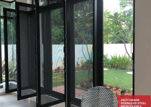 Wholesale Durable Anti-Theft 11mesh Stainless Steel 304 316 Black Epoxy Coated Security Screen for Window from china suppliers