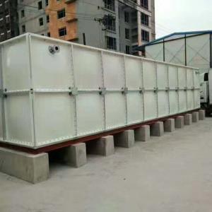 Wholesale SMC GRP FRP Assembled Poly Plastic Water Storage Tanks For Water Treatment from china suppliers