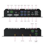 RK3588 Industrial Mini Computer AIoT Box NPU 6Tops Mini PC Box For Education