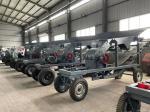Removable Mining Stone Crushing Machine Mobile Hammer Mill Crusher Capacity 50