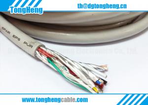 China Special PVC Sheathed 1Pair/2C Customized Shielded Plenum Rated CM Cable on sale