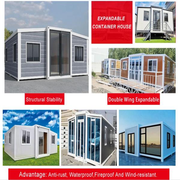 Extended Living Quick Installation Mobile Living Container House for Portable Solution