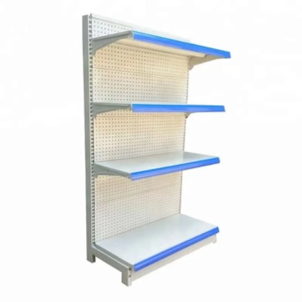 Shelves gondola rack supermarket equipment shelf single side shelf