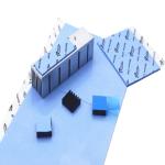 TIF100-05ES Thermal Conductive Sheet Soft Silicone Thermal Pad Thermal Insulator
