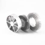 Customized Size Silver Colour Mill Finished Aluminum Extruded Profile For