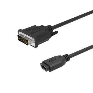 Wholesale HDMI to DVI 24+1 Cable HDMI 2.0 Cord Compatible for Portable Monitor HDTV Camera Projector Laptop Computer from china suppliers