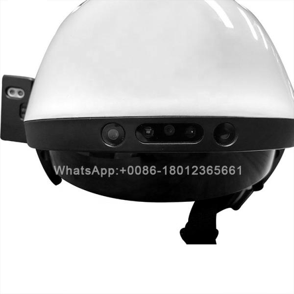 Binocular AI Thermal Camera Detect Temperature Smart Helmet