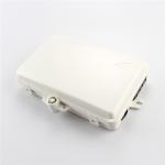 2/4 Cores ABS Mini Fiber Optic Distribution Box / Ftth Fiber Optic Termination