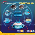 DC Motor Theme Park Vibrating VR Simulator Standing For Racking Club