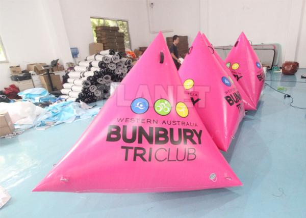 Custom Logo Water Floating Inflatable Race Buoy Inflatable Swimming Marker Buoy