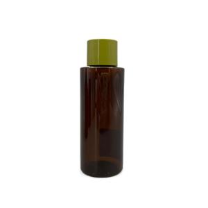 Wholesale 100ml Amber PET Bottle PCR Cosmetic Packaging UV Proof With White Gasket from china suppliers