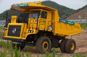 Wholesale Hybrid Power Coal Unloading Equipment , 45 Ton Electric Mining Dump Truck from china suppliers