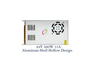 Wholesale Aluminum Fan Hot Release LED Module Power Supply 24V 360W 15A Light Box from china suppliers