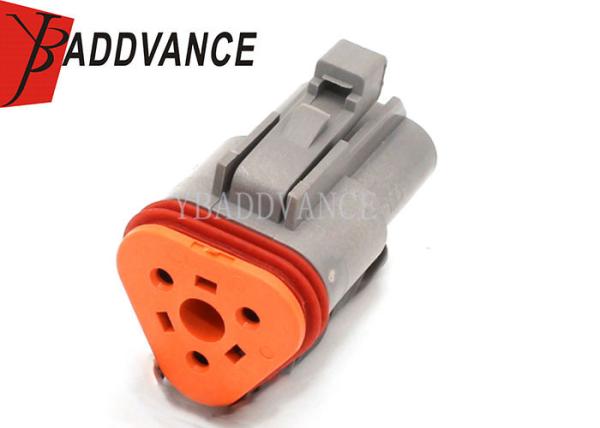 DT06-3S Deutsch 3 Pin Connector , Deutsch Waterproof Connectors For Car / Bus /