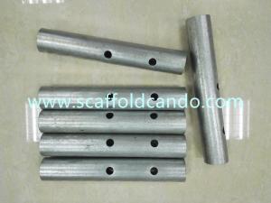 Wholesale Hot dip galvanized 38*230mm 40*250mm scaffolding spigot, joint pin, Bone joint for Ringlock scaffolding system for sale from china suppliers