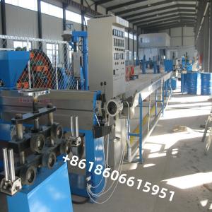 Wholesale Inverter Power Cable Extrusion Machine , Wire And Cable Extruder Machine 180KG/H from china suppliers