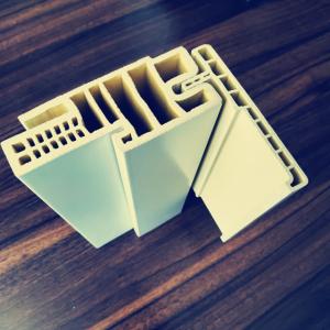 Wholesale Interior Wood Plastic Composite Door Frame , WPC Solid Door Frame 140mm Width from china suppliers