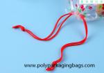 0.06mm Printed Transparent PE Drawstring Storage Bag