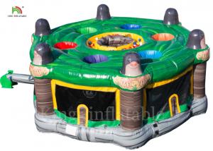 China SGS ROHS Interactive Sports Games 4.2 m Diameter Inflatable Human Whack A Mole on sale