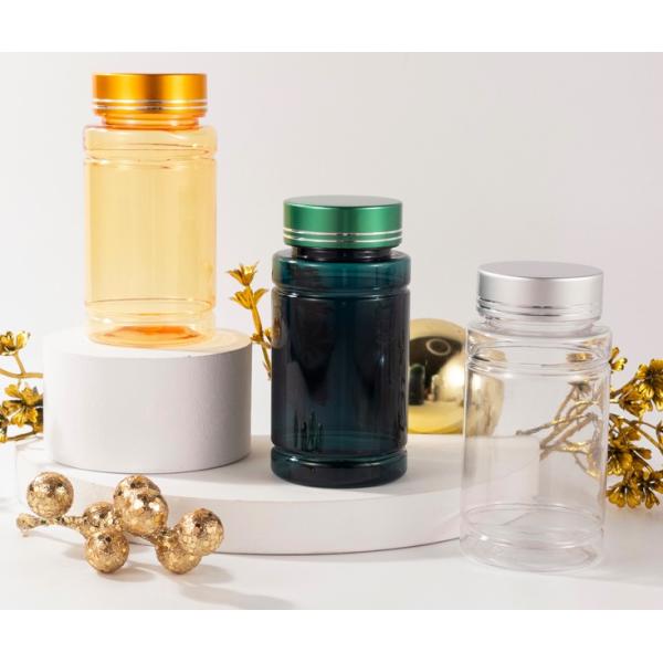 ISO Certified Food Grade Plastic Bottle With Lid 150ml For Medcine OEM