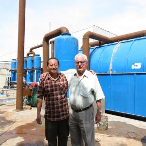 Wholesale Raw Material Rubber 2022 Thermal Cracking Machine Refines Waste Tyres to Oil Equipment from china suppliers