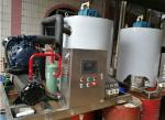 3T/24H Durable Saltwater Flake Ice Machine With Aluminum Brass Anticorrosion