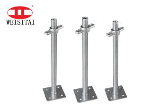 Wholesale Steel Galvanized Adjustable Building Scaffold Base Jacks 600mm from china suppliers
