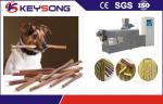 PLC Control Pet Food Making Machine / Treats Extruder For Dog Cat Chewing