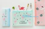 Zipper Bag Warmter Office Document Cash Coin Stationery Storage Mesh File Bags