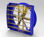 Galvanized Steel Livestock Circulation Fan For Poultry Cooling