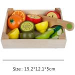 Simulation Kitchen Pretend Toy Wooden Montessori Educational For Kids