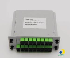 Wholesale 1xN Plug-in Type Fiber Optical PLC Splitter from china suppliers