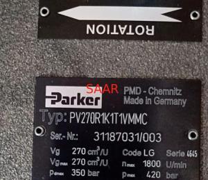 Wholesale PV270R1K1T1VMMC PV270R1K1T1WMMC Parker PV270 Series Axial Piston Pump from china suppliers