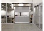 PVC Industrial High Speed Roller Shutter Door 6000mm 220V Automatic Open