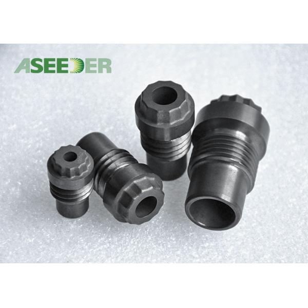 Durable Tungsten Carbide Spray Nozzle / Custom Hexagon Alloy Nozzle