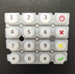 Transparent Silicone Rubber Keyboard Keys Laser Etching Printing